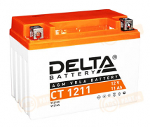 CT1211 DELTA Battery AGM 11 Ah прямая L+ 151x86x112 EN210 А