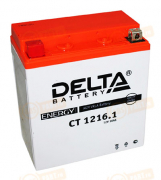 CT12161 DELTA Battery AGM 16 Ah прямая L+ 150x87x161 EN230 А