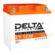 CT1230 DELTA Battery AGM 30 Ah обратная R+ 168x132x176 EN300 А