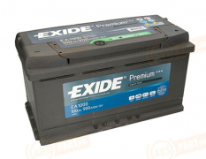 EA1000 EXIDE 100 Premium обратная полярность