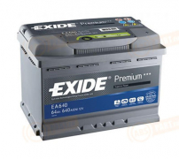 EA640 EXIDE 64 Premium обратная полярность