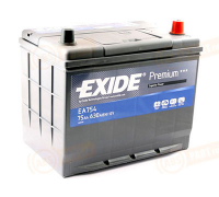 EA754 EXIDE 75 Premium обратная полярность