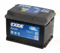 EB602 EXIDE 60 Excell обратная полярность