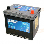 EB604 EXIDE 60 Excell обратная полярность