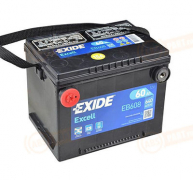 EB608 EXIDE 60 Excell прямая полярность