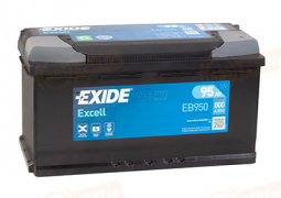 EB950 EXIDE 95 Excell обратная полярность