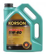 KS00012 KORSON Масло моторное 5W-40 FULL SYNTHETIC A3 B4 (4л)