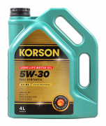 KS00072 KORSON Масло моторное 5W-30 FULL SYNTHETIC A5 B5 (4л)