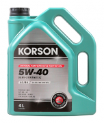 KS00082 KORSON Масло моторное 5W-40 SEMI-SYNTHETIC A3 B4 (4л)