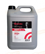 L04250 BREMBO ЖИДКОСТЬ ТОРМОЗНАЯ DOT 4 BRAKE FLUID LV (5л)