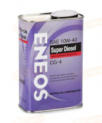 OIL1325 ENEOS МАСЛО МОТОРНОЕ ПОЛУСИНТЕТИЧЕСКОЕ DIESEL CG-4 10W-40 (1л)