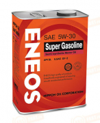 8801252021445 ENEOS МАСЛО МОТОРНОЕ ПОЛУСИНТЕТИЧЕСКОЕ SUPER GASOLINE SL 5W-30 (4л)