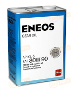 OIL1376 ENEOS Масло трансмиссионное 80W-90 GEAR OIL GL-5 (4л)