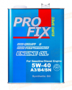 SNA3B45w-40C PROFIX МАСЛО МОТОРНОЕ СИНТЕТИЧЕСКОЕ SN A3 B4 5W-40 (4л)